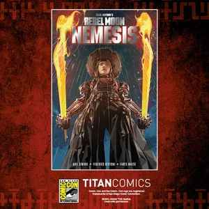 SDCC 2025 Titan Entertainment REBEL MOON NEMESIS #1 Kael Ngu Foil Comic Con - Picture 1 of 1