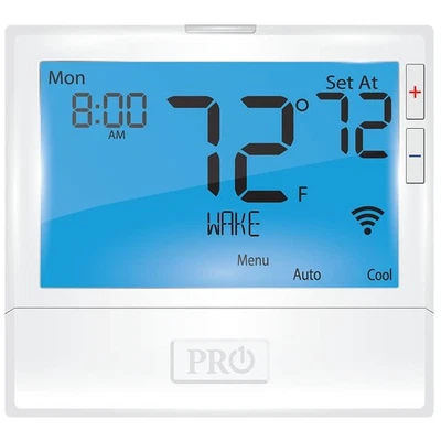 Pro1 T855iSH WiFi Thermostat, 7 Day Programmable, Stages 4 Heat/2 Cool - Image 1 of 4