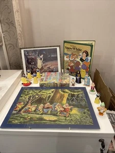 Vintage Snow White And The Seven Dwarfs Bundle Job Lot Rare  - Picture 1 of 22