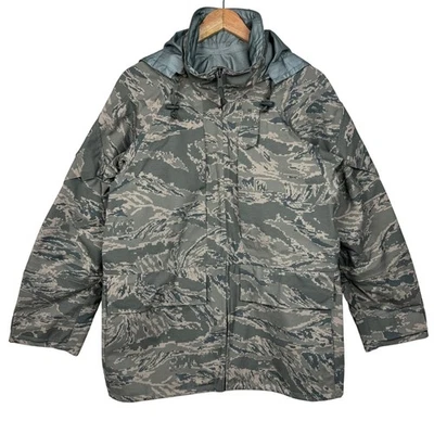 Parka Todo Propósito Camuflaje Barrera Ambiental Desgaste Pequeña Corta Militar Foto 1 de 4