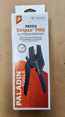 Paladin Tools STRIPAX PRO PA1113 Premium Drahtschneider/Abisolierer 28-10 AWG - Bild 1 von 2