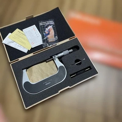 Mitutoyo Micrometer 50-75mm M310-100 with Case, VG condition ship From JAPAN - Image 1 of 4