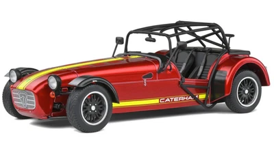 CATHERAM SEVEN 275 2014 ACADEMY METALLIC RED & YELLOW 1:18   SOLIDO' S1801804 - Immagine 1 di 2