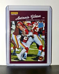 Antonio Gibson Rookie 2020 Panini NFL #27 Rated Rookie Washington Football Team - Imagen 1 de 6