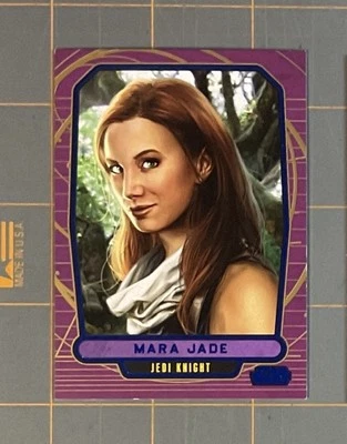 TOPPS: Star Wars Galactic Files #203 MARA JADE - BLUE FOIL sn 171/350 (2012) - Image 1 of 3