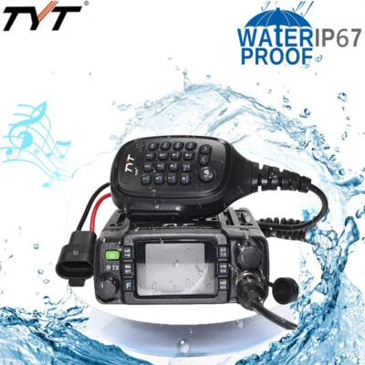 Radio móvil para coche TYT TH-8600 IP67 impermeable doble banda 136-174 MHz/400-480 MHz 25 W Foto 1 de 4