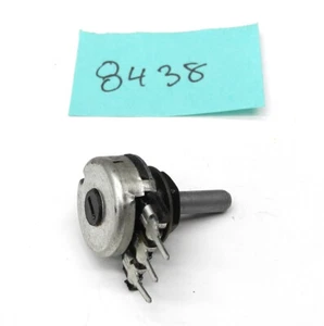 NOS Radiohm 100K Audio Taper Pot. 4mm Shaft, 7mm Bushing, 17mm Dia. Body. PD - Picture 1 of 1
