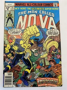 NOVA, MAN CALLED #14 UK Price Marvel Comics 1977 FN - Picture 1 of 1