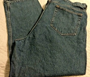 MEN'S ARMY NAVY Denim Blue JEANS Size 44 x 30 RELAXED FIT NO FRILL EUC - Picture 1 of 6