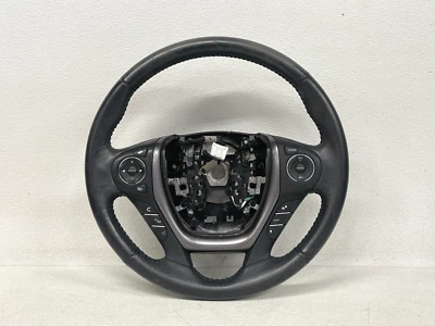 ⭐2016-2018 HONDA PILOT STEERING BLACK LEATHER WHEEL W/ CONTROLS OEM LOT2543 - Изображение 1 из 4