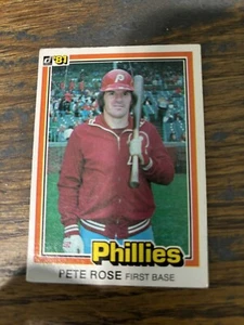 Pete Rose 1981 Donruss Baseball #131 Philadelphia Phillies - Imagen 1 de 2