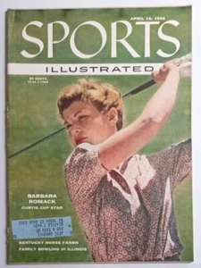 Sports illustrated, 1956, BARBARA ROMACK, Female Golfer Cover - Picture 1 of 1