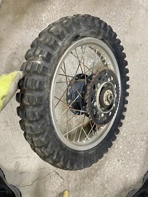 Honda XL500s 1979 cubo de rueda trasera piñón neumático OEM Foto 1 de 4