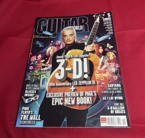 Guitar World Magazine November 2010 Jimmy Page Led Zeppelin 3-D 40th Anniversary - Imagen 1 de 3