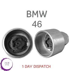 BMW 17mm TUERCA DE RUEDA BLOQUEO PERNO LLAVE MAESTRA NÚMERO 46 ZÓCALO, WNLK, REINO UNIDO - Imagen 1 de 6