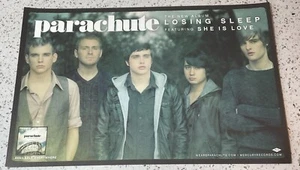 Parachute Band "Losing Sleep" Double Sided Promo Poster, Mercury Records, 2009 - Picture 1 of 2