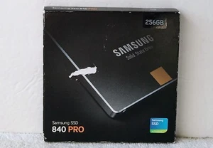 Samsung 840 PRO Solid State Drive 256 GB Storage 2.5" MZ-7PD256BW SATA III Seal - Picture 1 of 7