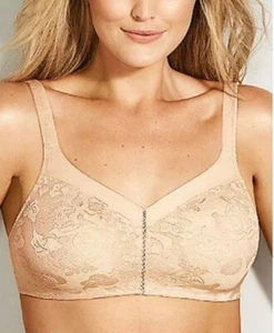 Wacoal 85276 Awareness Full Coverage Seamless Unlined Wire Free Bra US Size 38DD - Bild 1 von 4