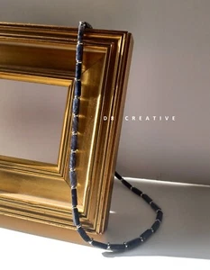 Collana uomo nuova design originale agata con acciaio inox - Foto 1 di 9