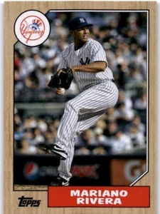 MARIANO RIVERA 2022 Topps Archives 1987 Topps #279 New York Yankees HOF - Picture 1 of 2