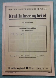 Stary NRD Motocykl List samochodowy DKW Bauj 1937 Auto Union Chemnitz Zschopau - Zdjęcie 1 z 7
