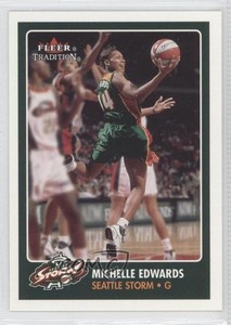 2001 Fleer Tradition WNBA Michelle Edwards #7