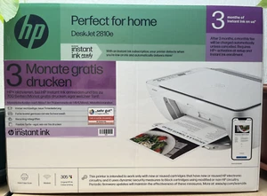 hp DeskJet 2810e Multifunktionsdrucker Tintenstrahldrucker Scanner | WiFi USB - Bild 1 von 4