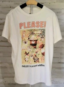 Smokey the Bear T-Shirt Licensed Product Cooperative Forest Fire Prevention - Picture 1 of 5
