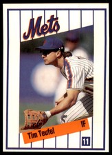 1991 KAHN'S NEW YORK METS TIM TEUFEL NEW YORK METS #NNO