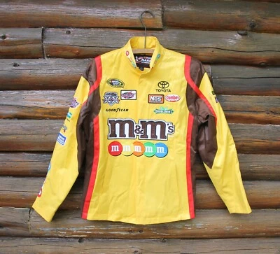 Chaqueta para mujer Nascar Kyle Busch Chase Authentics M&M parches cosidos talla grande Foto 1 de 4