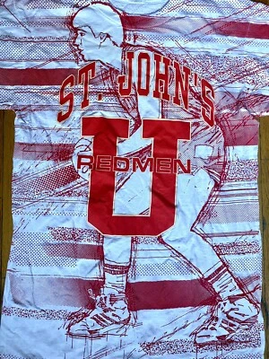 St. John’s University Red Storm Redmen Chris Mullin Shirt Medium Vintage  - Image 1 of 4