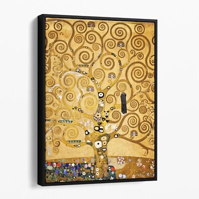 The Tree of Life by Gustav Klimt Famous Paintings Canvas Wall Art Print - Image 1 of 4