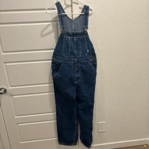 Vintage Tommy Hilfiger Jeans Overalls Mens M (34x31) Carpenter Denim Y2K Bib EUC - Picture 1 of 11