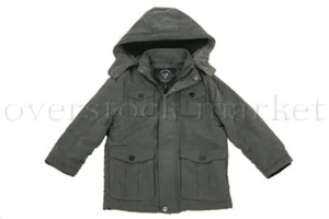 NEW BOYS URBAN REPUBLIC MICROFIBER HOODED SAFARI JACKET COAT! VARIETY - Picture 1 of 2