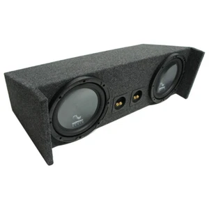 1987-2006 Jeep Wrangler YJ TJ Harmony R104 Dual 10" Custom Sub Box Enclosure New - Picture 1 of 3
