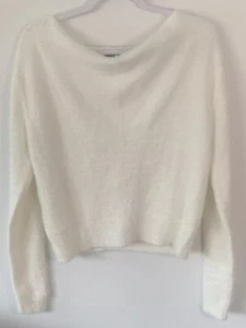 Lulus Ivory Fuzzy Sweater Size XS - Picture 1 of 3