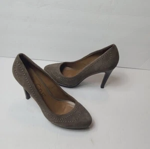 Lola Cruz Anthropologie Suede Pumps Heels Size 10 - Picture 1 of 7