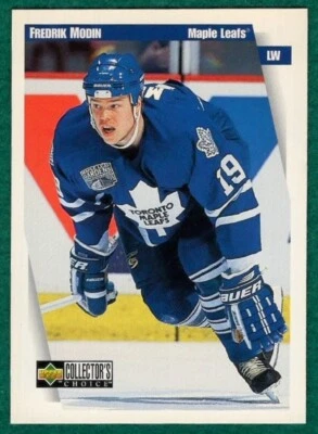 Fredrik Modin - 1997-98 Upper Deck Collector's Choice #249 - Leafs Hockey Card - Image 1 of 2