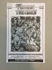 The Omen Sneak Peek Preview Edition Chaos Comics 1998 Rare