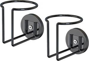 2 Pcs Magnetic Cup Holder, Magnetic Drink Holder for Tractor Refrigerator Treadm - Picture 1 of 12