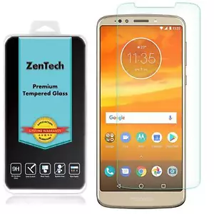 Motorola Moto "E5 Plus" ZenTech Cristal Templado Protector Pantalla Estuche Protector - Imagen 1 de 8