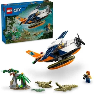 Avión acuático 60425 LEGO® City Exploration Jungle Explorer (177 piezas) - Imagen 1 de 5