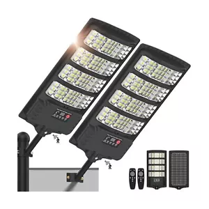 Solar Lights Outdoor Waterproof - Super Bright Solar Street Lights Outdoor Du... - Picture 1 of 9