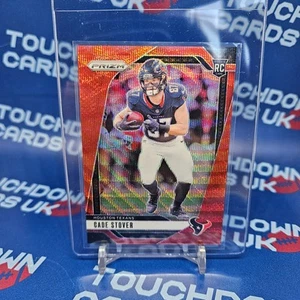 Panini Prizm 2024 Cade Stover Red Wave 057/149 Rookie RC Texans SSP RARE - Picture 1 of 2