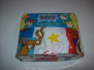 Vintage 1996 Rugrats FULL Sheet SET Nickelodeon, RARE, New Old Stock - Bild 1 von 13