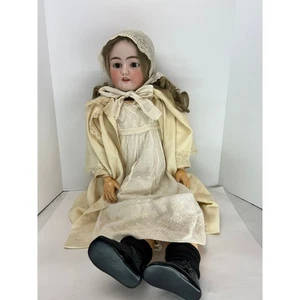 "Muñeca bisque antigua Simon & Halbig 1079 DEP - 33"" - cuerpo artesanal - alrededor de la década de 1890" - Imagen 1 de 20
