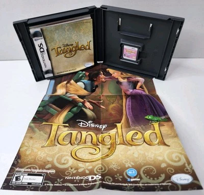 Tangled (Nintendo DS, 2010) - Manual & Poster Included - Image 1 of 3