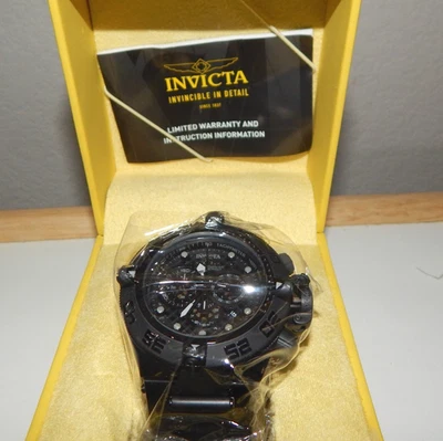 Nuevo Reloj INVICTA SubAqua Noma IV Cronógrafo Acero Inoxidable 50mm 500m 6561 con Estuche Foto 1 de 4