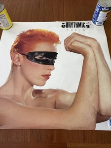 Vintage Eurythmics Touch 1983 Original Promo Poster 22x22 Annie Lennox - Picture 1 of 6