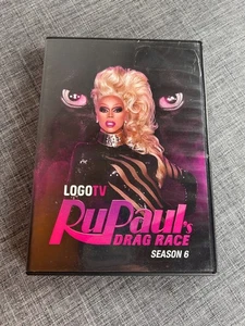 RUPAUL'S DRAG RACE - Season 6 DVD, 2014, 4-Disc Set / LGBTQ+ / Gay RARE 6th - Picture 1 of 5